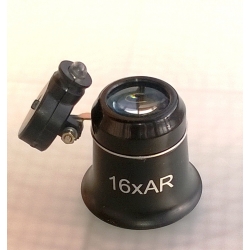 Lupa Zegarmistrzowska trzysoczewkowa Z3-WG20_16x+Led+AR